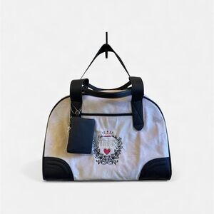 JUICY COUTURE Heritage Weekender Powder Blush Duffle Bag - NWT***